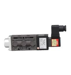 スプール式電磁弁（5ポート）（インライン接続形）